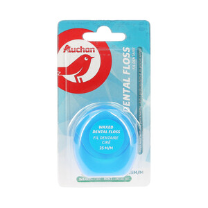 Imagen de PRODUCTO ALCAMPO Hilo dental con cera y sabor a menta PRODUCTO ALCAMPO 25 m.