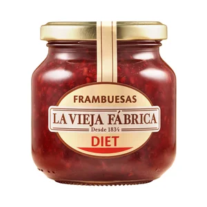 LA VIEJA FÁBRICA Mermelada frambuesa diet 280 g.