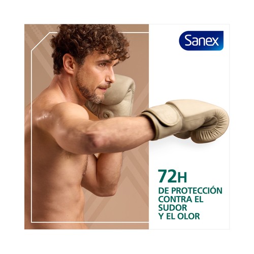 SANEX Men fresh protect Desodorante roll on para hombre antitranspirante hasta 72 horas 50 ml.