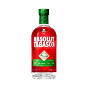 ABSOLUT Tabasco Vodka blanco con sabor a chile picante botella 70 cl.
