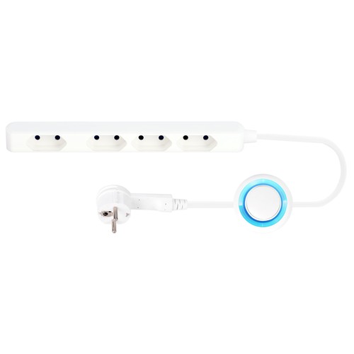 Base extraplana 4 tomas europlug 1.5m cl.1, NINE&ONE.