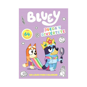 Imagen de Bluey, juega y diviértete. Un libro para colorear, PENGUIN BOOKS.
