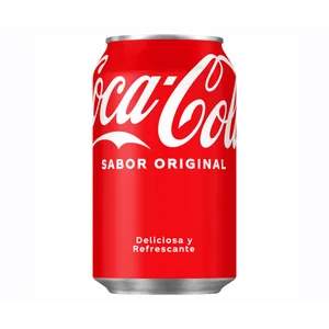 COCA COLA Refresco de cola sabor original lata de 330 ml.