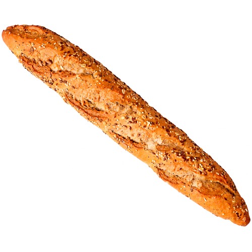 Barra de pan con multicereales con masa madre de Fabricación Propia 200 g.