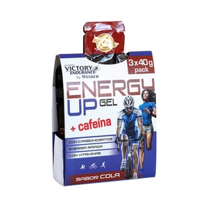 Victory Endurance Gel Energía, Sabor Cola Victory Endurance 3 X 40 G.