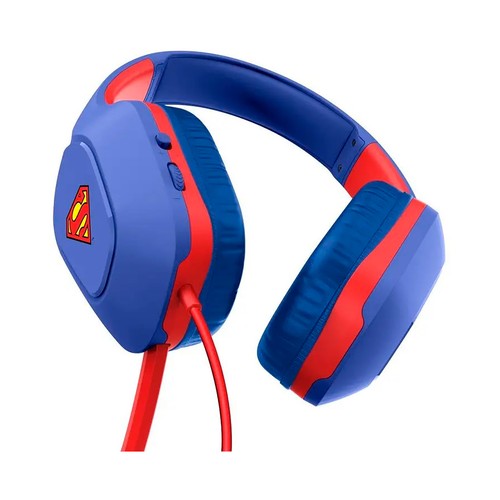 Auriculares gaming con cable TRUST GXT416SM Zirox de Superman.
