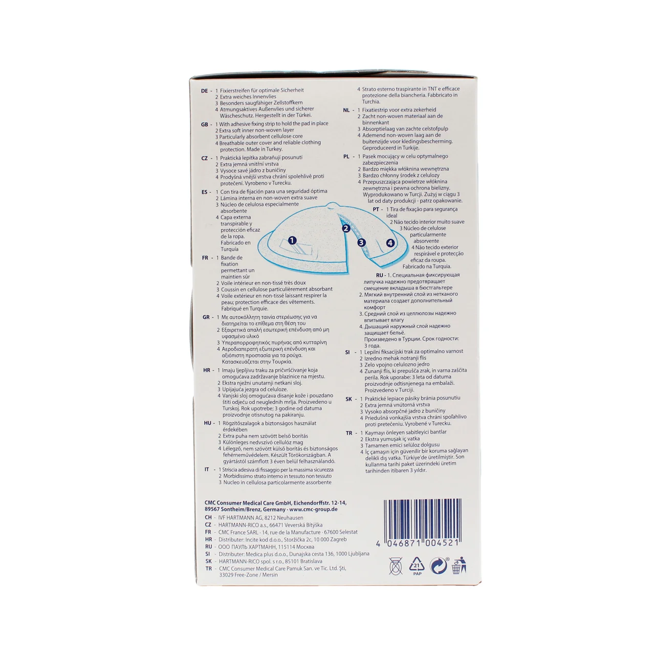Baby Discos de lactancia, suaves y extra absorbentes 30 uds.
