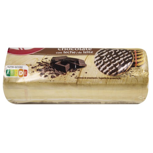 PRODUCTO ALCAMPO Galletas Digestive con chocolate PRODUCTO ALCAMPO 300 g.