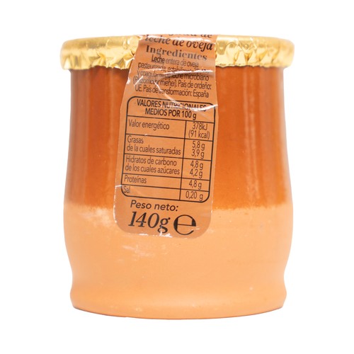 PRODUCTO ALCAMPO Collection Cuajada de leche de oveja 140 g.