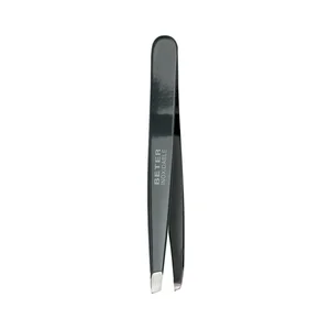 BETER Pinza de depilar de 9,3 cm y punta oblicua BETER.