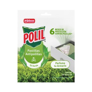 Pastillas antipolillas té verde 24 und