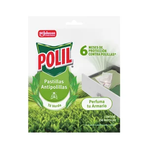 POLIL Pastillas antipolillas té verde 24 und