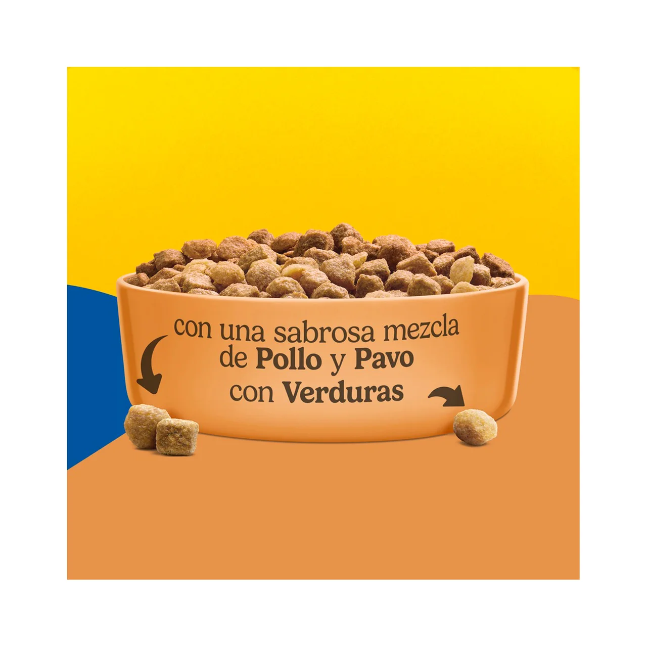 Pienso para gatos esterilizado a base de pavo y verduras 3 kg.