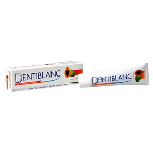 DENTIBLANC Pasta de dientes con papaya y acción blanqueante DENTIBLANC 100 ml.