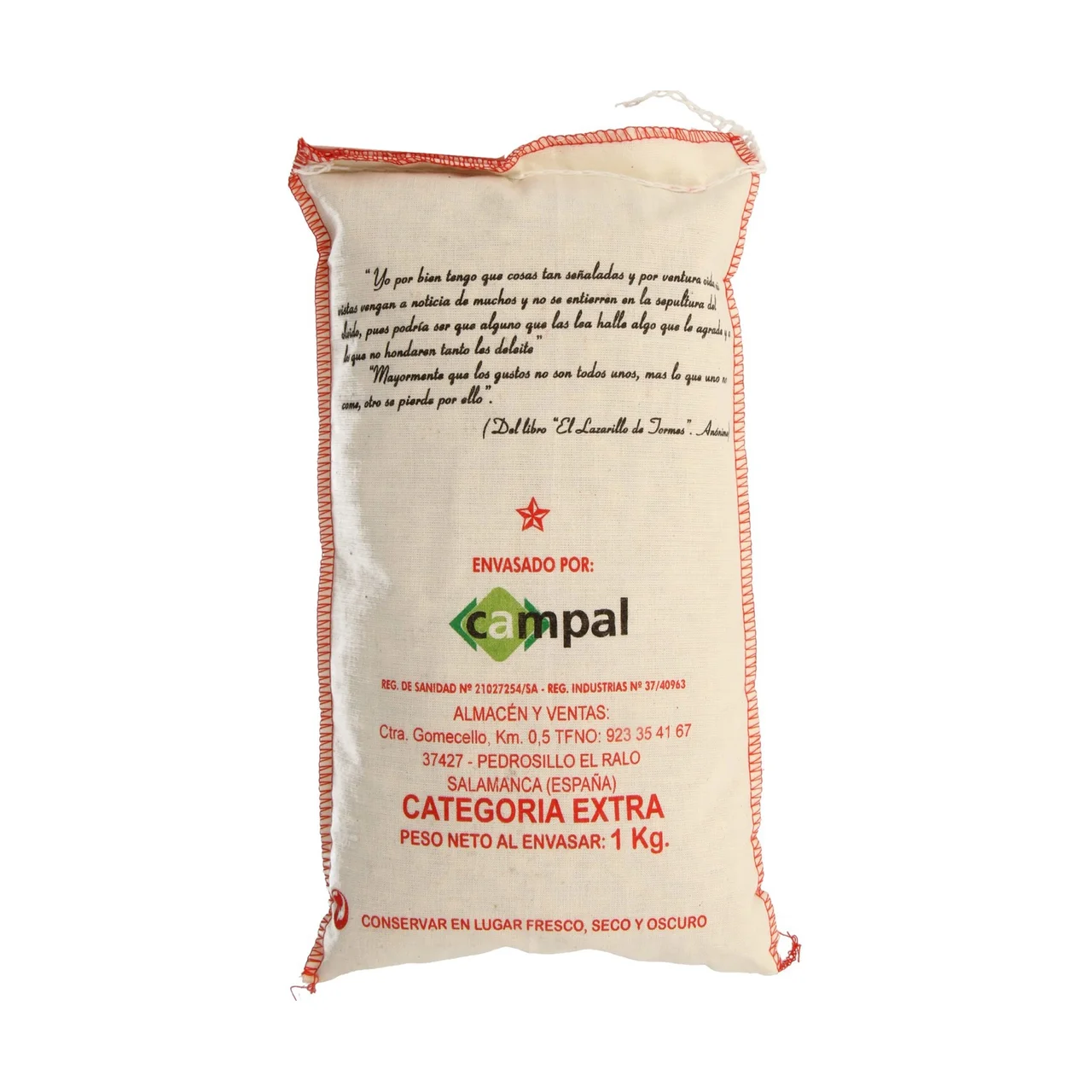 Garbanzos Pedrosillanos. Marca de Garantía Garbanzo de Pedrosillo 1 kg.