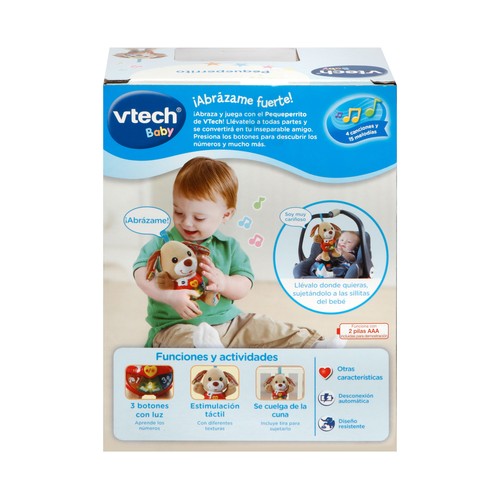 VTECH Baby, Pequeperrito peluche interactivo +3 Meses