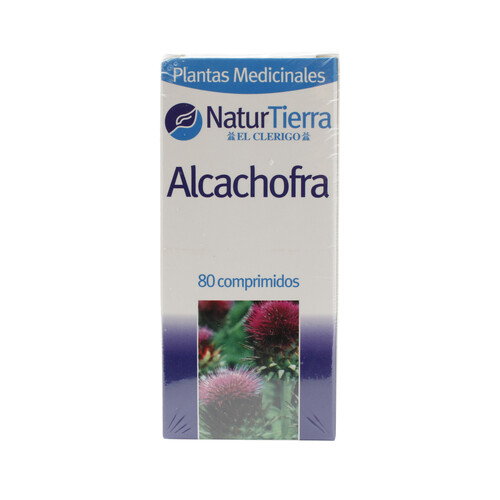 NATURTIERRA Complemento alimenticio elaborado a base de alcachofa y especies vegetales NATURTIERRA 80 uds.