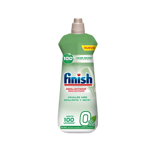 LAVAVAJILLAS AUTOMATICO ABRILLANTADOR 0 %FINISH400 ML
