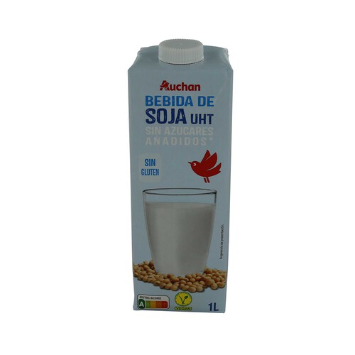 Bebida de soja sin azúcares añadidos ni gluten PRODUCTO ALCAMPO 1 l.
