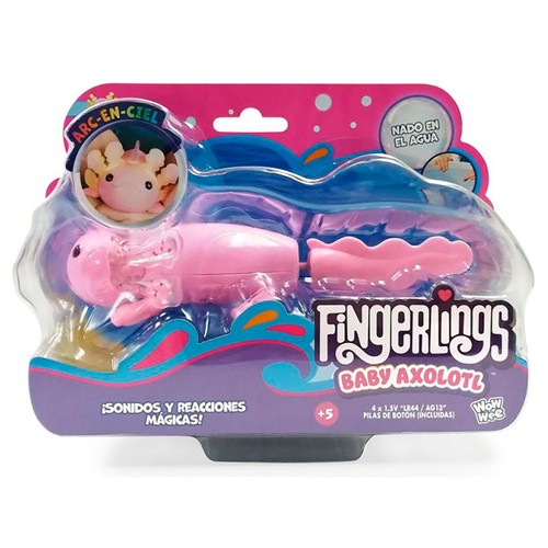Nadador fingerlings axolotl, WOWWEE.