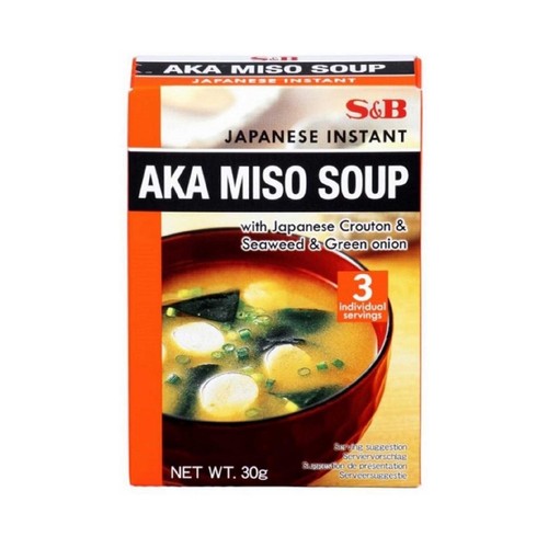 S&B Sopa de miso japonesa 30 g.