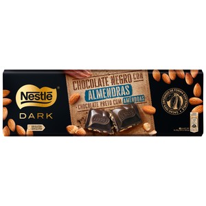 Imagen de NESTLÉ Dark Chocolate negro con almendras 270 g.