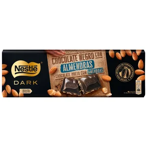 NESTLÉ Dark Chocolate negro con almendras 270 g.