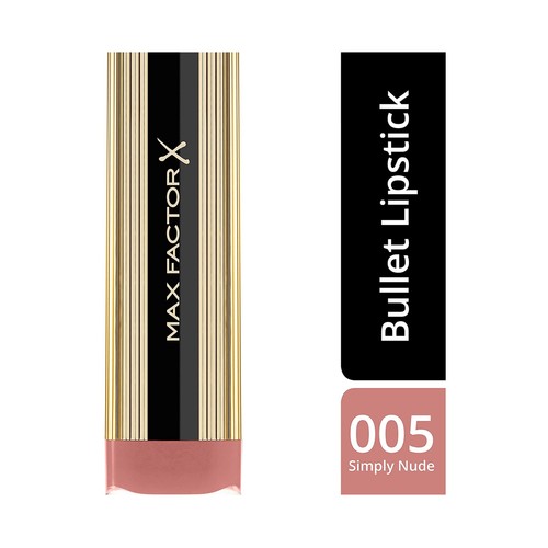 MAX FACTOR Color elixir Tono 005 Simply Nude Barra de labios con acción hidratante.