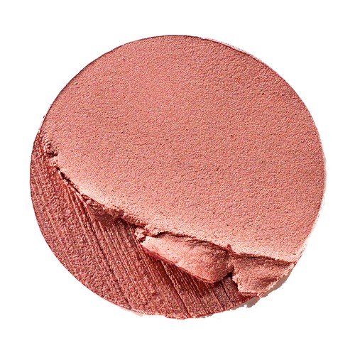 ESSENCE tono 01 Rose, oro rosado Sombra de ojos en crema con brillo metálico.