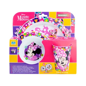 Set micro Kids 5 piezas, Minnie Bold Florals. STOR