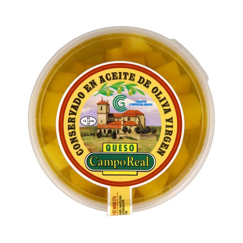 CAMPOREAL Queso en aceite de oliva virgen CAMPOREAL 540 g.