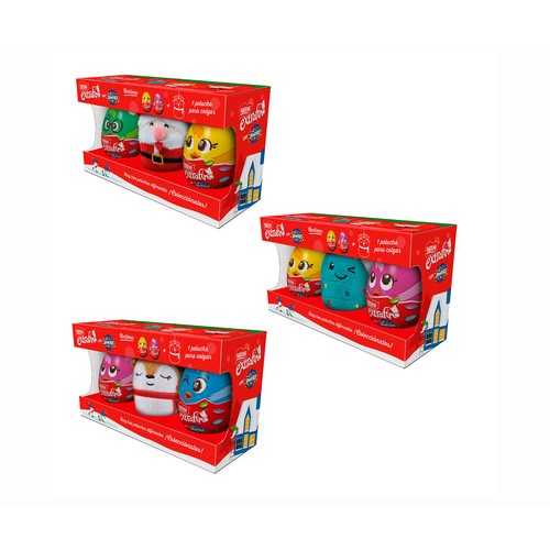 NESTLÉ Huevos extrafino + peluche 80 gr.