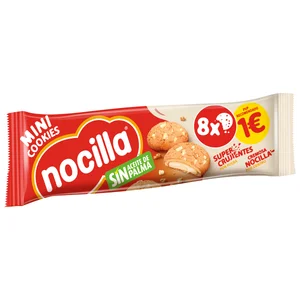 NOCILLA Galleta mini cookie de nocilla blanca 64 g.
