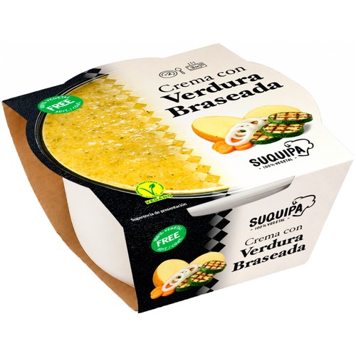 SUQUIPA Crema de verduras braseadas 300 g.