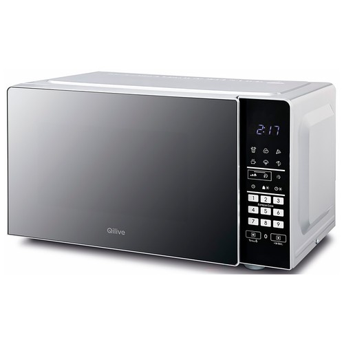 Microondas digital QILIVE Q.6235 con plato giratorio, capacidad 23L., potencia: 1400W.