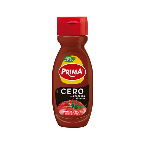 PRIMA Ketchup Cero 255 gr. + 10 gr. Gratis
