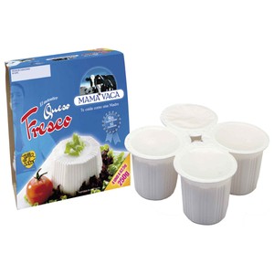 Imagen de MAMA VACA Queso fresco natural de vaca 4X62,5 g.