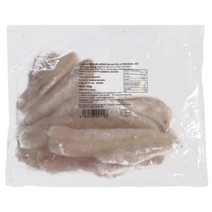 Imagen de GEMAS DEL MAR Filetes de merluza argentina, ultracongelados y sin piel GEMAS DEL MAR 300 g (P.N.)