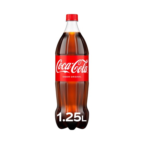 COCA COLA Original Refresco de cola botella 1,25 l.