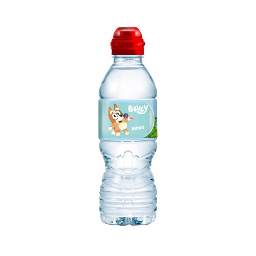 AQUAREL Agua mineral con tapón sport botella de 330 ml