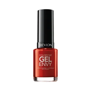 REVLON Colorstay gel envy tono 550 All on red  Esmalte de uñas con acabado gel y brillo de larga duración.