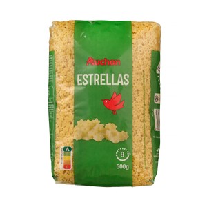 PRODUCTO ALCAMPO Pasta de estrellas 500 g.