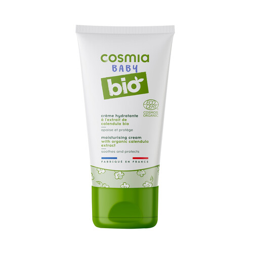 COSMIA BABY ECOLÓGICO Crema hidratante para cara y cuerpo con extracto de calendula bio COSMIA BABY ECOLÓGICO Bio 75 ml.