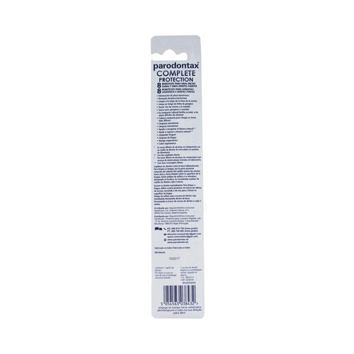 PARODONTAX Cepillo dental suave para unas encías y dientes fuertes y sanos PARODONTAX Complete protection.
