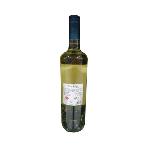 UNAI POZO 18 DE MAYO Vino blanco semidulce con D.O Vinos de Madrid botella de 75 cl.