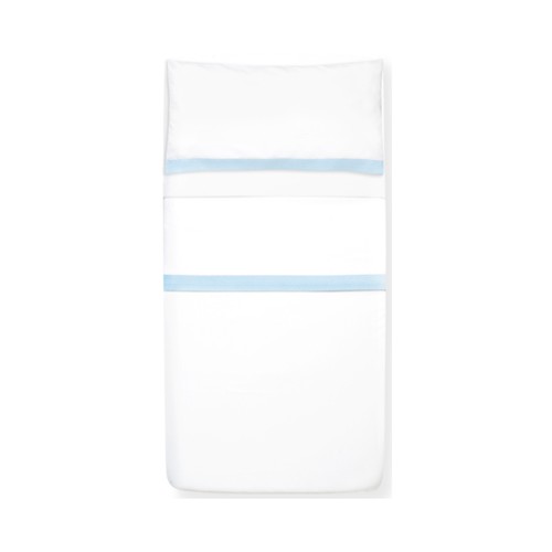 Tríptico para cuna básico azul y blanco INTERBABY