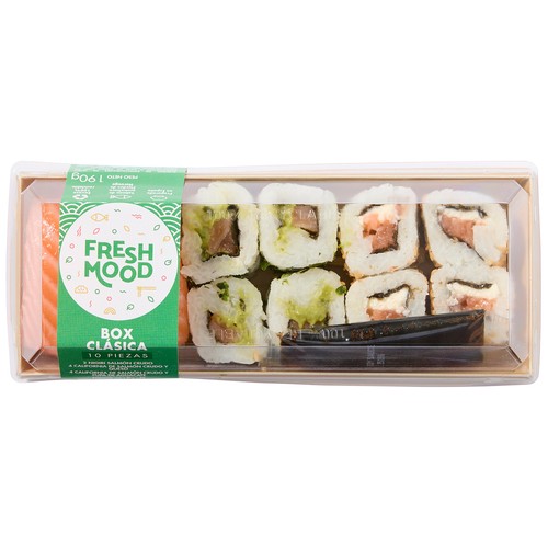 FOODIZ Box clásica 10 uds. 190 g.