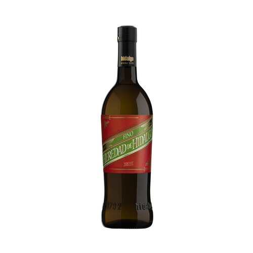 HEREDAD DE HIDALGO  Vino fino con D.O. Jerez - Xérés - Sherry HEREDAD DE HIDALGO botella de 75 cl.