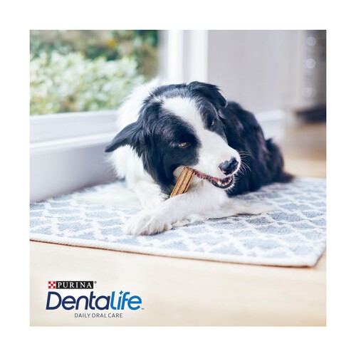 DENTALIFE Snack dental uso diario para perros medianos, PURINA DENTALIFE 42 uds. 966 g.