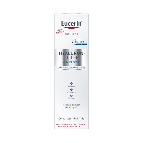 EUCERIN Contorno de ojos con acción anti-edad EUCERIN Hyaluron filler 15 ml.